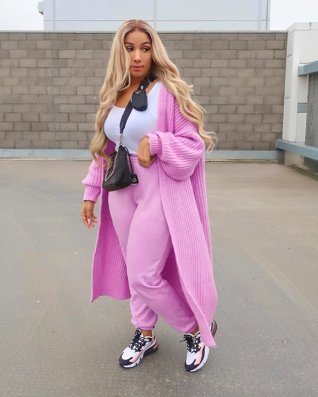 Fashion Warm Knitted Oversize Sweater Cardigan Women Casual Long Lantern Sleeve Jumper Outwear Autumn Winter Soft Loose Sweater