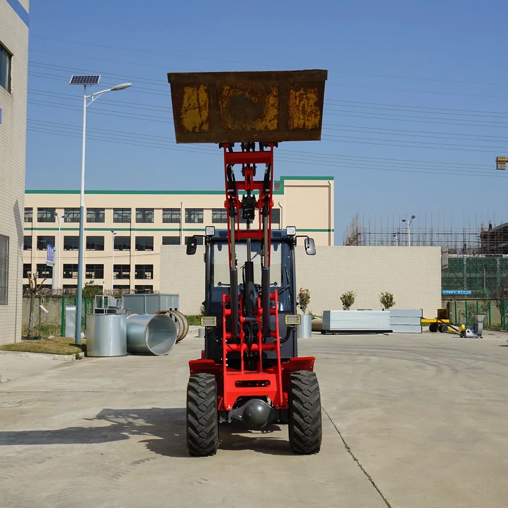 SHANGQI 850A 1.0Ton Wheel Loader Earth-Moving Small Agricultural Machinery 4WD Diesel Engine