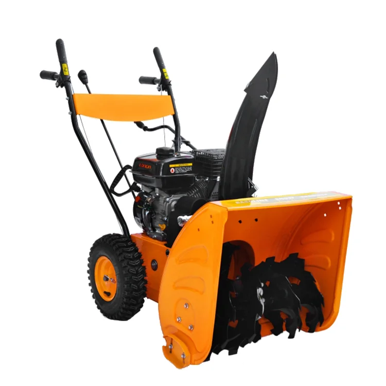 Multifunction Walk Behind Hand Push Snow Plow Thrower Blower Sweeper