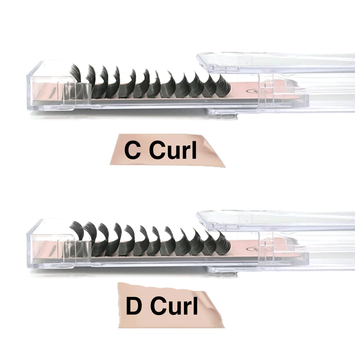 korean pbt 7-25mm eyelash extensions individual eyelash extensions lash trays classic lashes custom logo soft russian volume