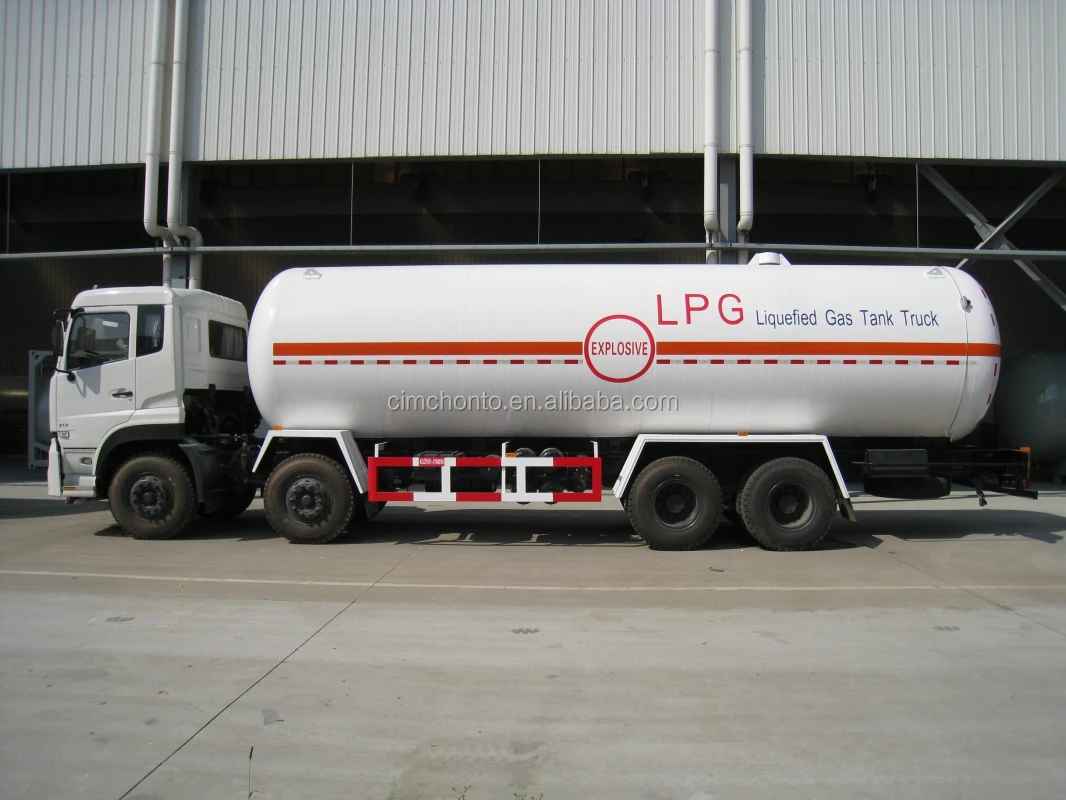 Грузовик-цистерна для транспортировки СНГ