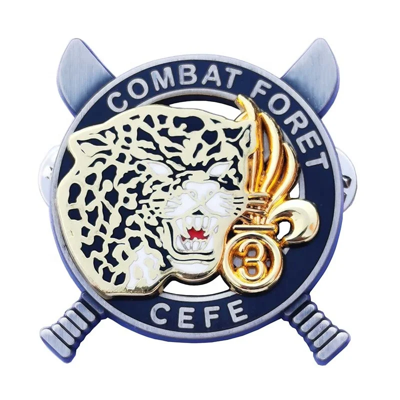 Multiple-piece Lapel Pin Custom Manufacturer Metal Soft Hard  Enamel Pins