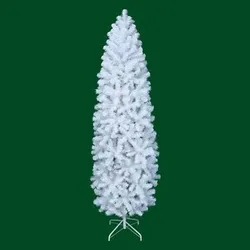 4-7 foot white pencil pine Christmas tree and Shimmering white mountain spruce hinge Christmas tree flocking