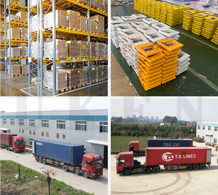 IP68 Waterproof Plastic Shell Reflector Road Stud with LED Flashing Light 30 Tons Truck Side Solar Cat Eye Markers Road Studs