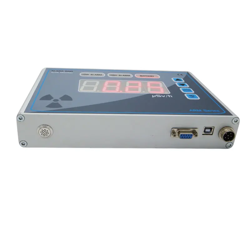 Professional Digital Radiation Area Monitor with Geiger Muller Tube for Doors and Walkways Monitoring