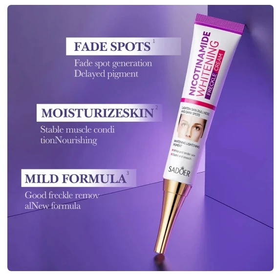 Whitening Cream Repairing Freckle Pigmentation Improving Dark Yellow Smoke Amide Reducing Melasma Facial Whitening Cream