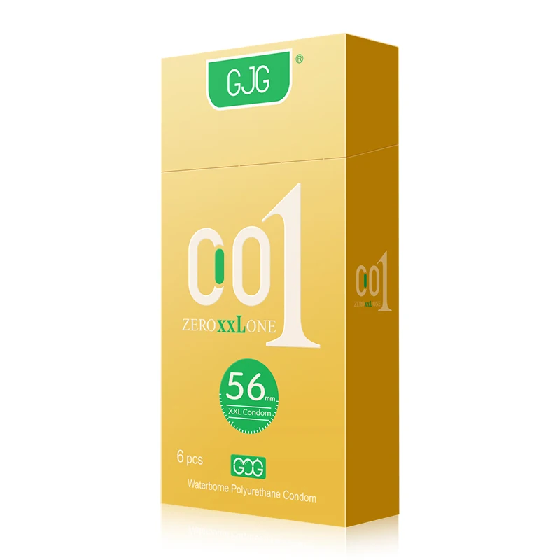 latex condom Polyurethane foreign trade section 6 pack condoms 001 ultra-thin water-based condoms