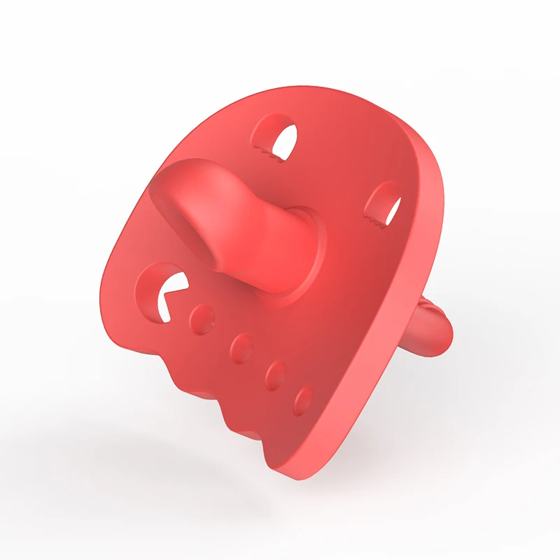 Pacifier for Babies Silicone Baby Teether Hand Pacifier for Sucking Soothing Pain Relief Chew Toy Teething Baby