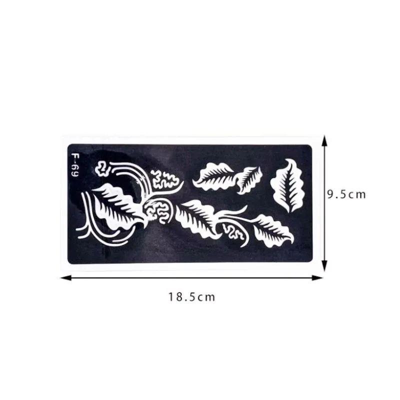 Henna sticker tattoo stencils available worldwide self-adhesive henna stencil Templates Glitter for Body Art Paint