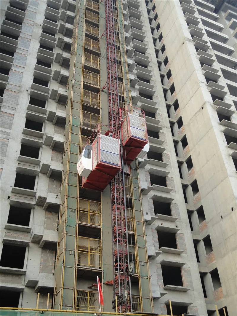 SC120D/120D Building Hoist Mast Lift Construction Building Hoist Elevat