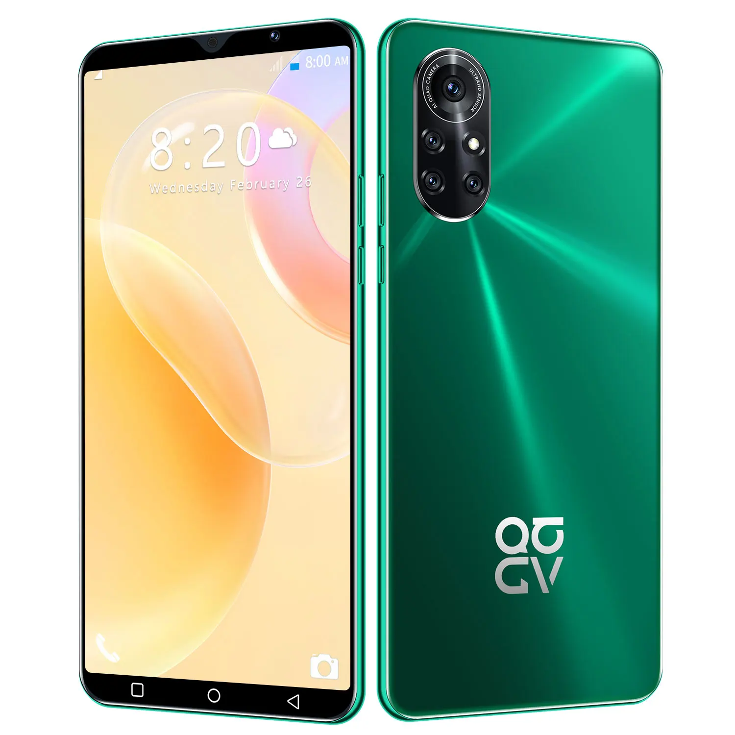 Hot Selling Nowa 8 pro original 8gb+256gb 16MP+32MP face unlock full Display Android 10.0 Cell Phone Smart Mobile Phone