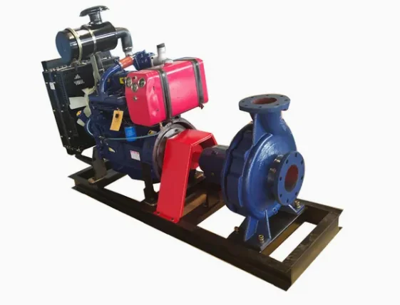 3 Inch Single Stage Horizontal Engine Driven Centrifugal Pump Centrifugal Sewage Pump
