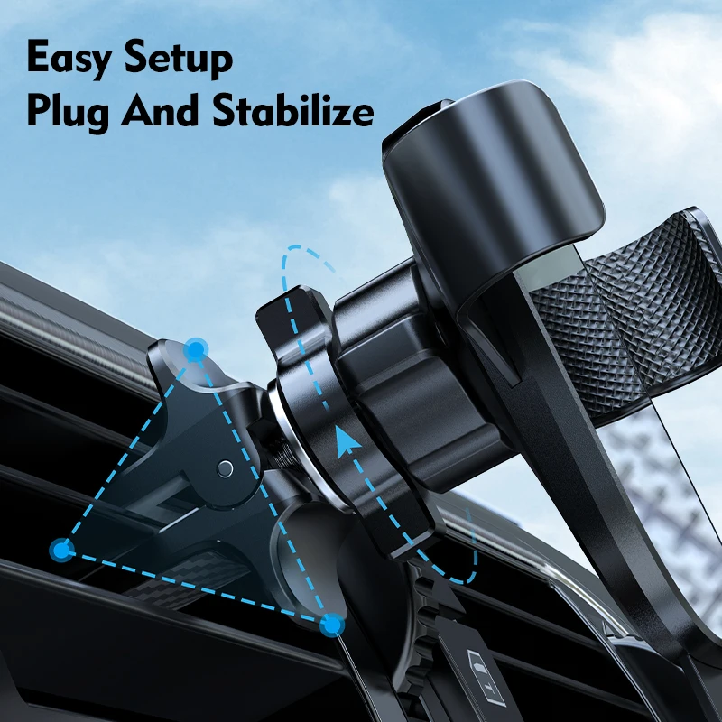 LICHEERS 2022 Upgraded Gravity Car Phone Holder Mount for Dashboard Air Vent Windshield For iPhone 13 12