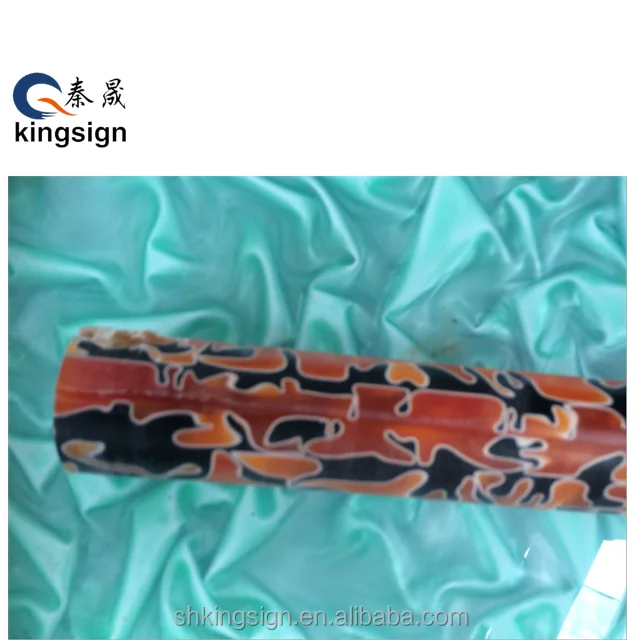Kingsign новый дизайн стильный узор литой спиральный акриловый