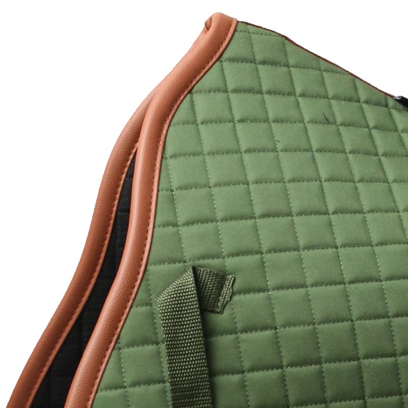 High Quality Horse Riding Accessories Saddle Blanket Equestrian Equipment Customize Equine Saddle Pad Jumping