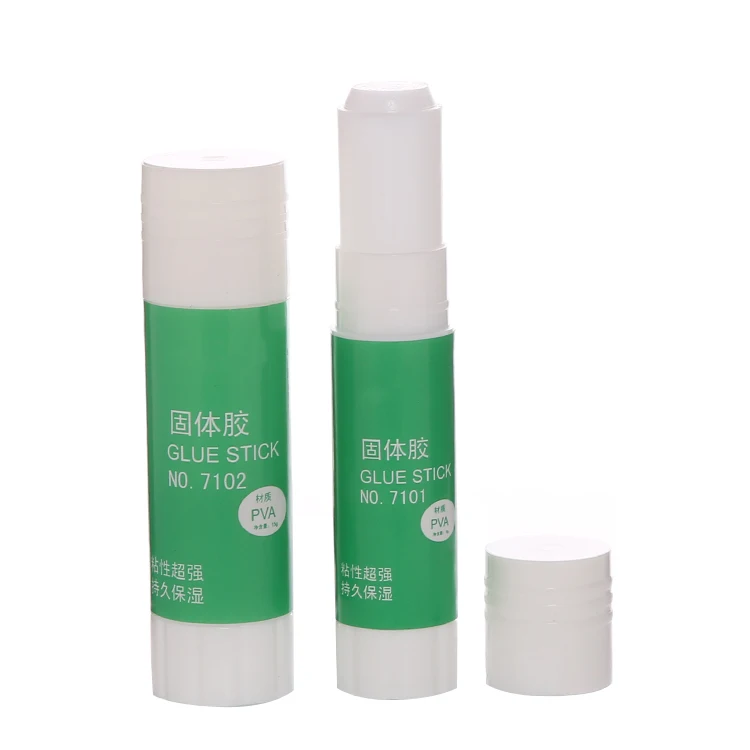 
Best China Low Price Office Adhesives Strong Adhesion Solid Stationery Pva School Glue Stick 