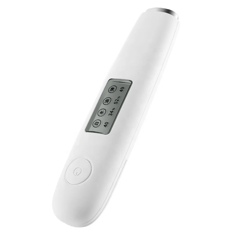 Skin tester Facial Skin Analyzer with Digital LCD Screen Test Skin Moisture Water oil and Whiteness High Accuracy