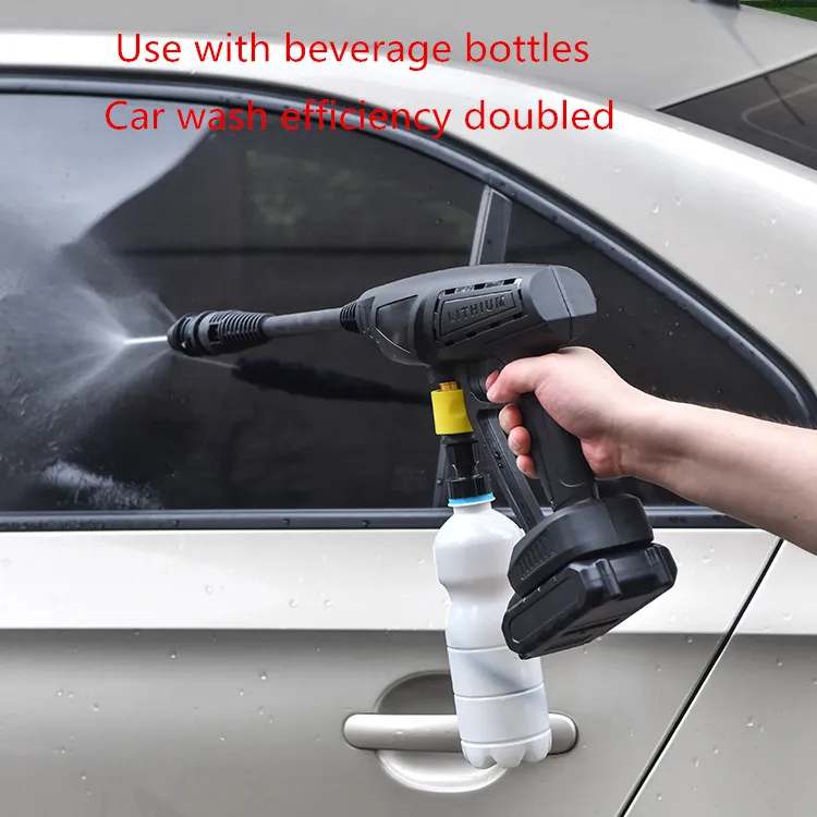
Battery High Pressure Washer Gun 2021 Factory New Lithium Battery Water Washing Wireless Car Washer Electric Portable Water Gun 