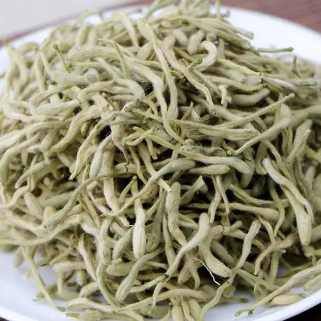 Оптовый цветочный Цветущий чай, китайский травяной чай с высушенными цветами жимолости