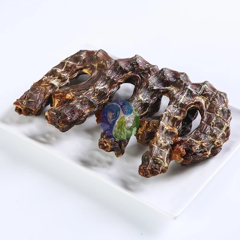 High-end duck raw materials, high-quality pet snacks, provide natural duck necks for dogs