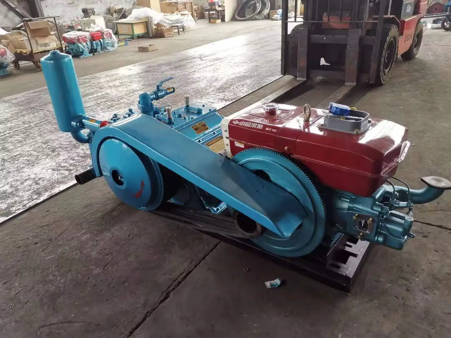 BW-250 Mud Pump  Water Well Drilling Rig With Mud Pump For worldwide Underground Borehole Machine Equipments