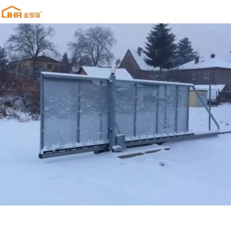 Lightweight 14 Ft Iron Gate Swing Elegant Portail Automatique Yard Aluminum Fence Panel Driveway Sliding Gate for Garden