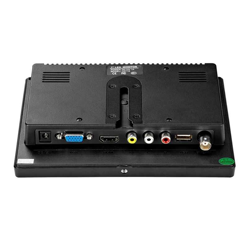 7 inch small size cheap lcd screen monitor with resolution 1024x600