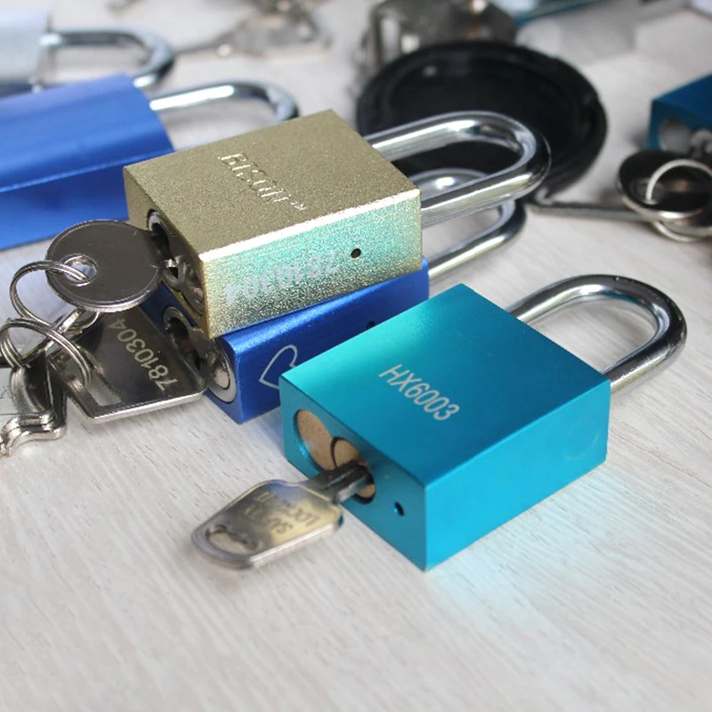 High Quality and top security color aluminum padlock