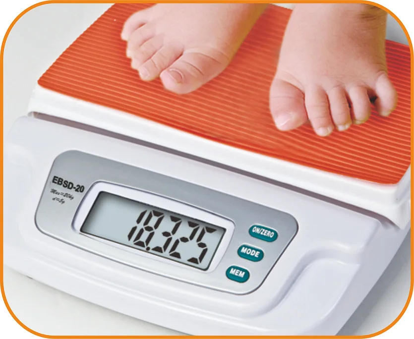 Good Price 20KG White Measure Infant Digital Weight Electronic Weighing Baby Scale