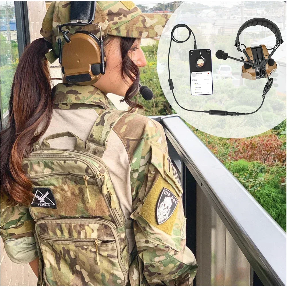 COMTA I II III IV / SORDIN LIBERATOR TEA Hi-hreat уровня 1 и другая тактическая гарнитура для мобильных телефонов Mini PTT