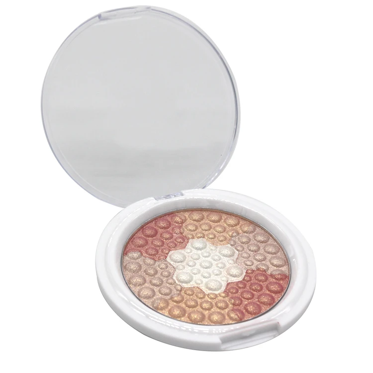 OEM Factory New Design Vendor vegan Highlighter Powder Multi Colors highlighter makeup  Private Label