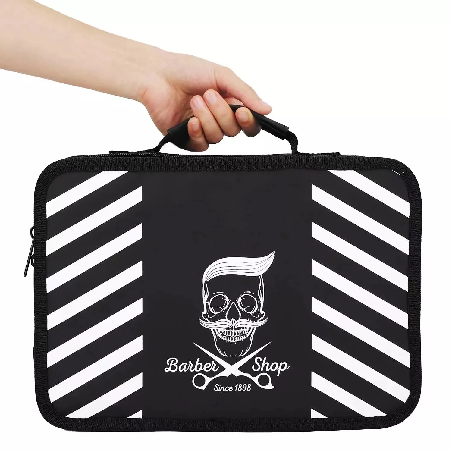 Salon Hairdressing Bag Barber Haircut Scissors Bag Multi-Function Storage Organizer Clippers Combs Hair Styling Accessories Case