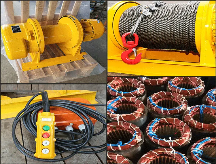 Лидер продаж электрическая лебедка для восстановления 13 000 фунтов 12 В сверхпрочная матовая 4x4