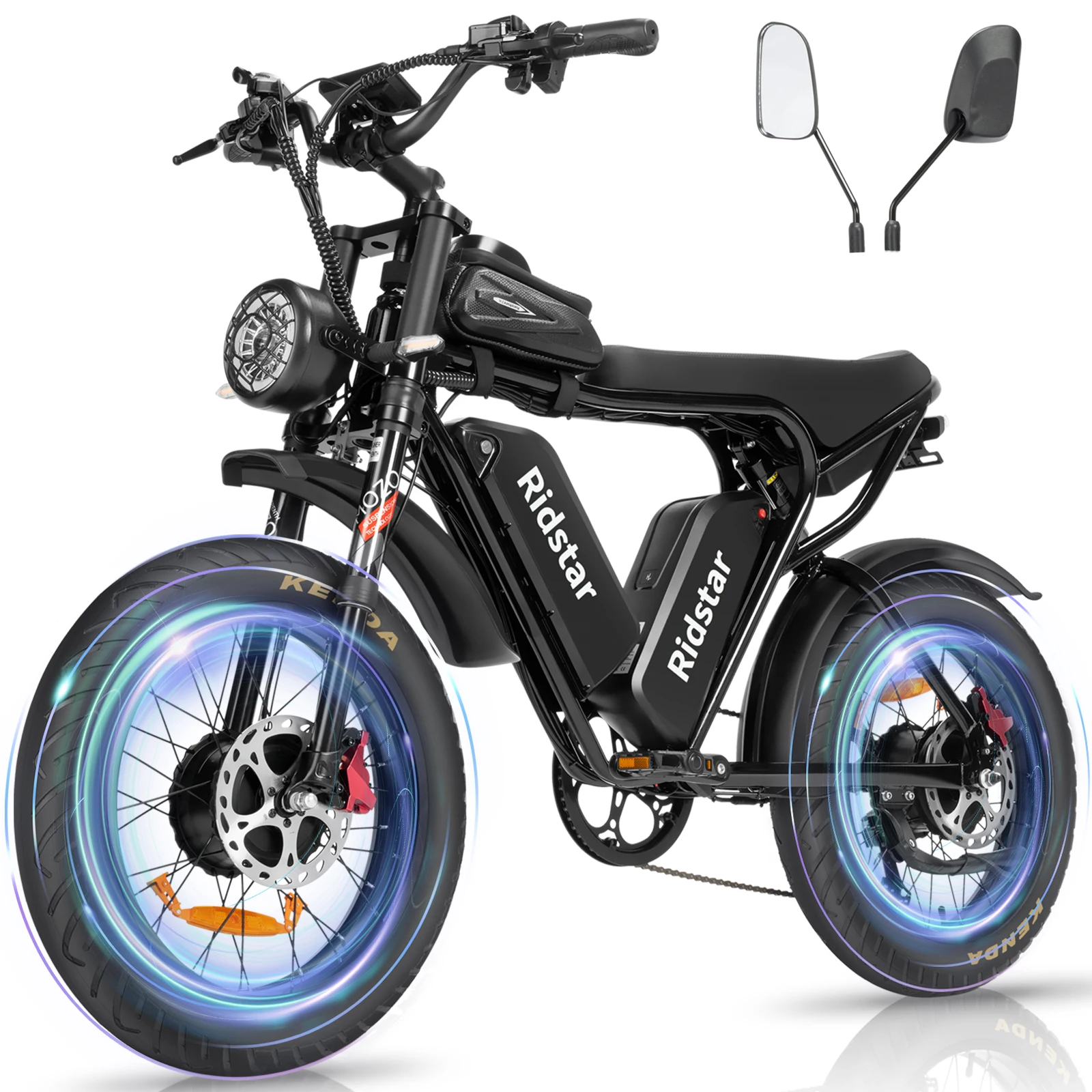 ridstar q20 1000w 2000w 2000watt ebike upgrade 20 electric bike for adults