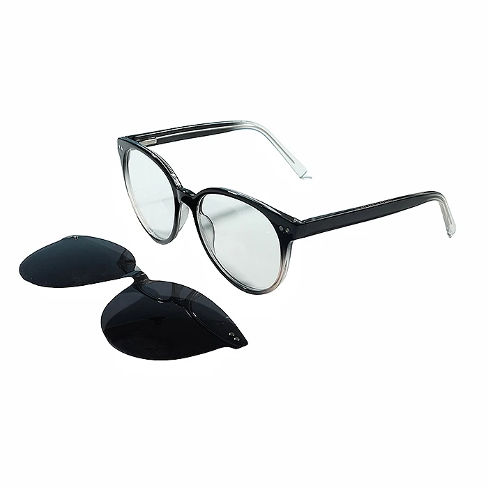 2024 Square Magnetic Glasses Gafas Designer Sunglasses Men Women Mirror Night Vision Glasses with Clip