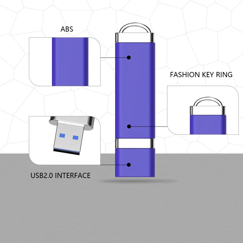  USB-флеш-накопитель в простом стиле на заказ usb 3 0 флеш-память 64 ГБ 2 32