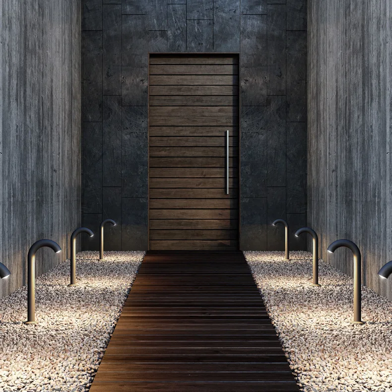 High Quality Outdoor Landscape Decorative LED 5W Pathway Lawn Lamps LED Bollard Light