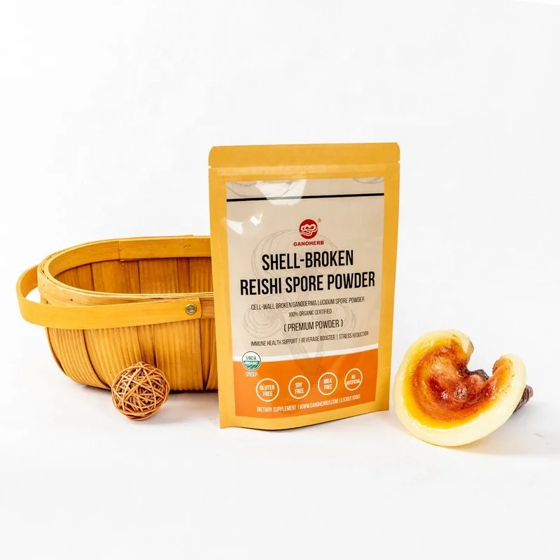 Ganoherb Ganoderma  Lucidum 100% Organic Red Reishi Mushroom Spore Powder 20kg Available