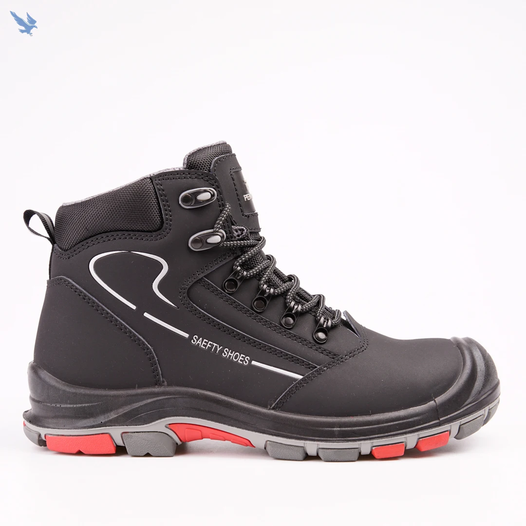 Genuine leather non metal electrician 18KV hazard work Electric insulated safety shoes