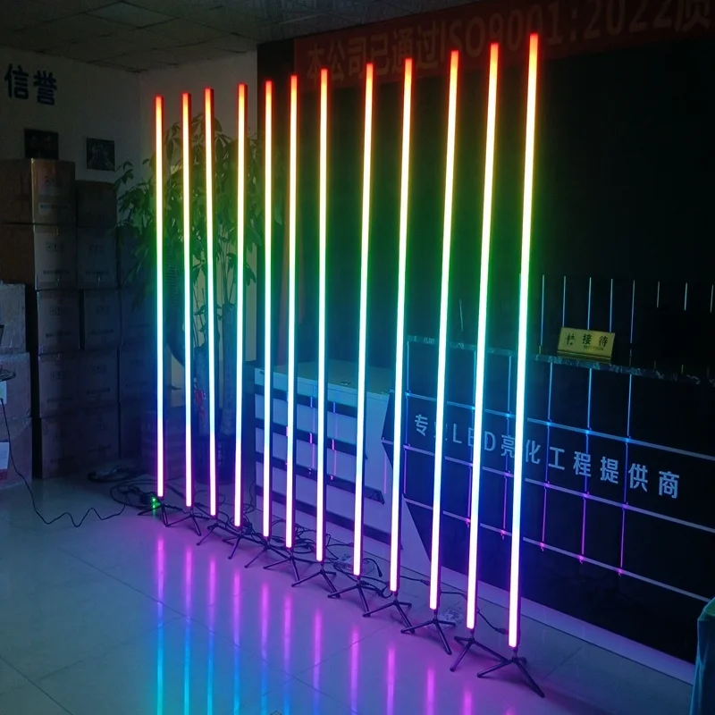 Programmable Full Color Addressable led pixel tube Smd5050 SPI Dmx Digital Pixel Led Linear Rgb Led aluminum Tube Light bar