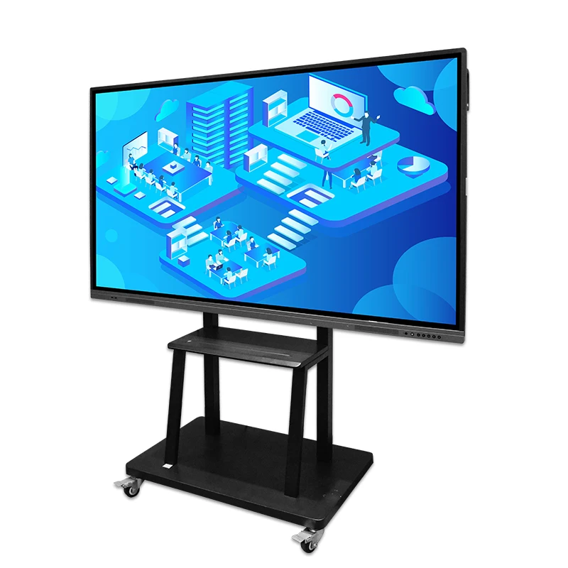 Профессиональный настенный ЖК-интерактивный сенсорный экран Smart Board TV с интерактивным дисплеем