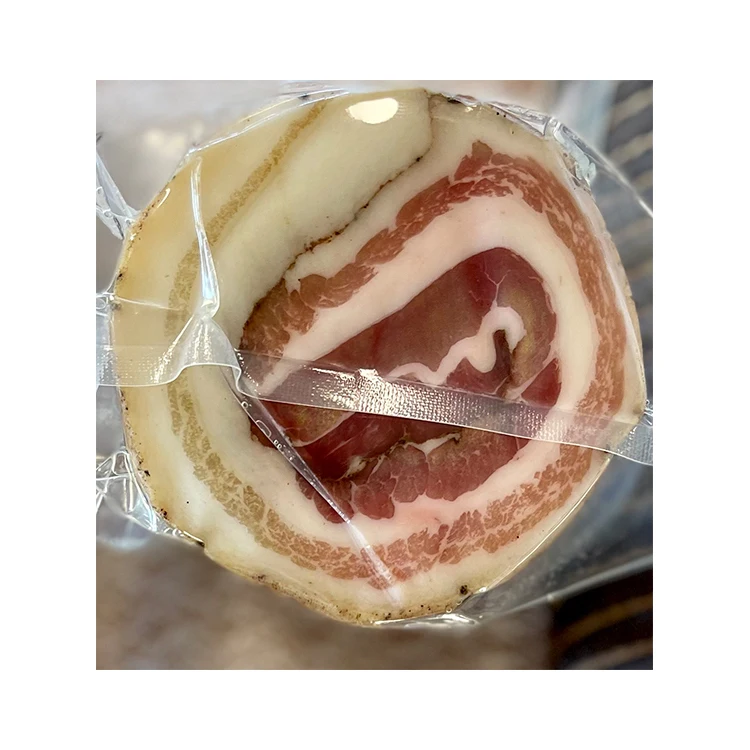 Top Sale Classic Rolled-Up italian food companies Smoked Pancetta Guanciale Cured  Meats Bacon