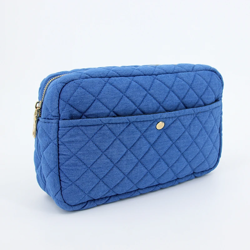 Hot selling Wholesale blank cosmetic bag eco friendly makeup bag fabric professional