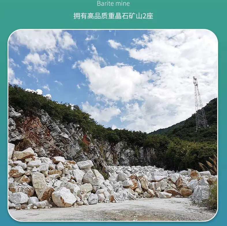 Barium Sulphate 98% Min Baso4 Mudanjiang Fengda Good Price 7727-43-7 Barium Sulphate