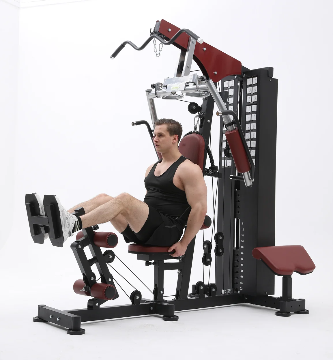 2023 New Arrival Multifunction Commercial Gym Workout Equipment 3 Station Multi Gym Equipment For Home Gym