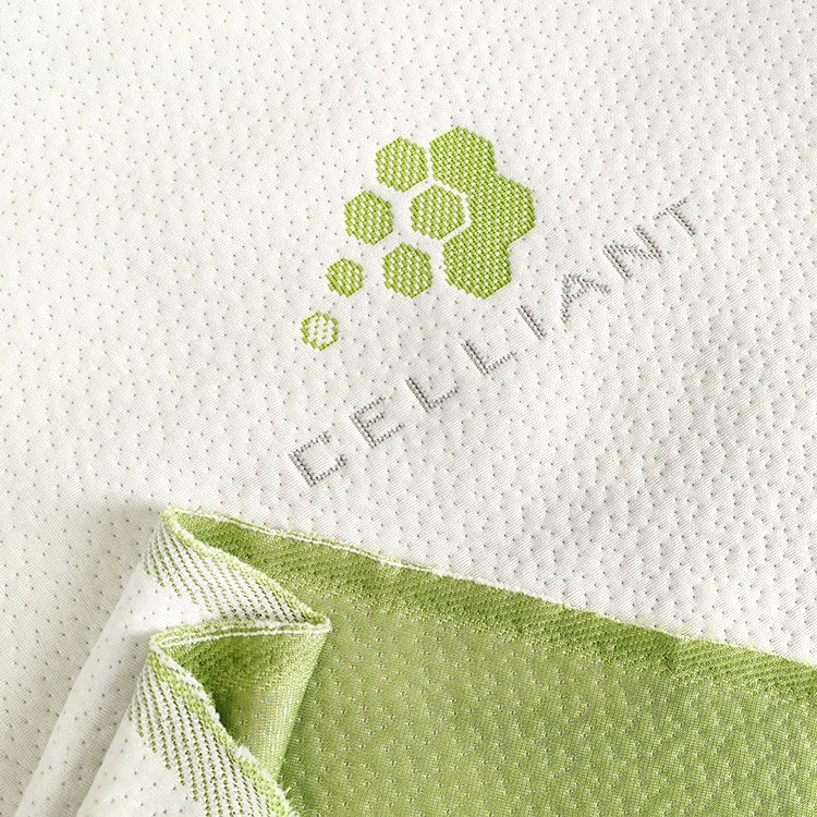 High quality Celliant 100% polyester far-infrared self-heating fabric improves immune function knitted mattress fabric