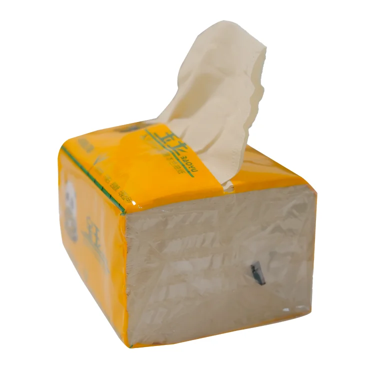 Custom Logo Natural Organic Bamboo Facial Tissues Soft Packaging Household Product