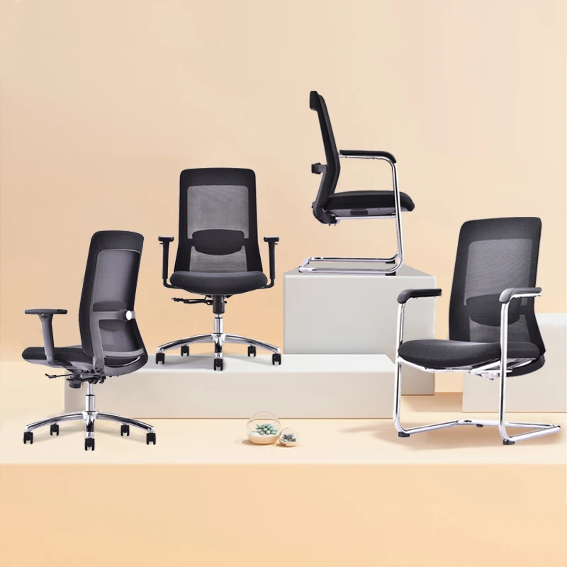 Hot Selling  Good Quality  Modern conference meeting Swivel Office Ergonomic Mesh Chair