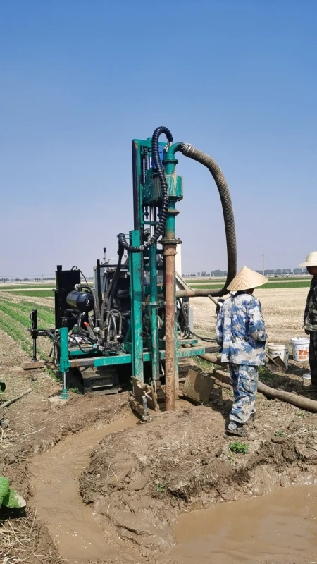 100m 120m 150m 180m 200m Portable Water Well Drilling Rig With Diesel Engine