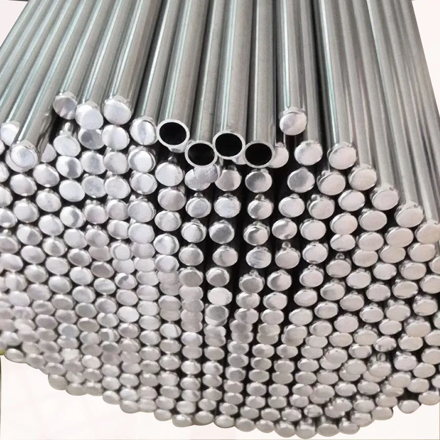 Micro small capillary AISI flat closed one end pipe